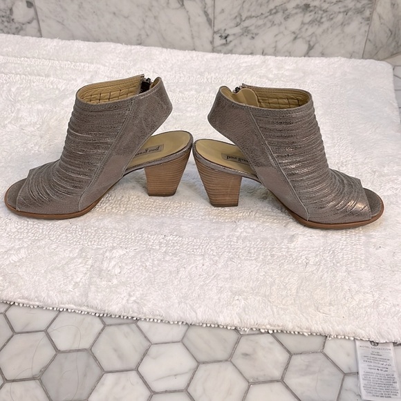 Paul Green Cayenne leather peel tie sandal in Smoke metallic leather 3.5… - Picture 2 of 8